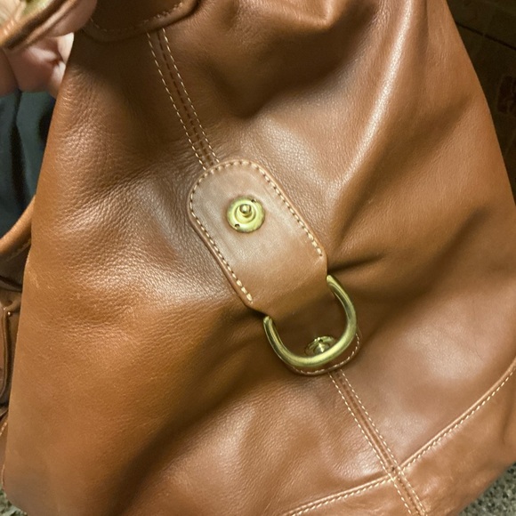 COACH Brown Leather Travel Bag - Picture 13 of 13